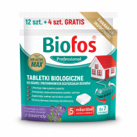 Biofos Professional биологический препарат для септиков, дачных туалетов и придомовых очистительный систем 12шт+4шт в подарок 20 гр