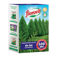 Удобрения Florovit длительного действия для туи 100 дней 1 кг