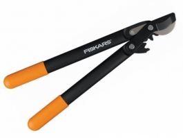 Сучкорез плоскостной L70 FISKARS PowerGear с загнутыми лезвиями малый (1002104)