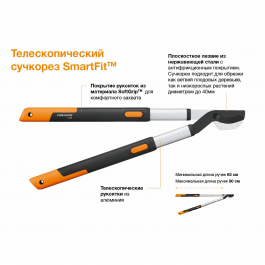 Телескопический сучкорез Fiskars SmartFit L86 (1013564)