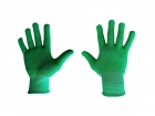 Перчатки нейлоновые зеленые
