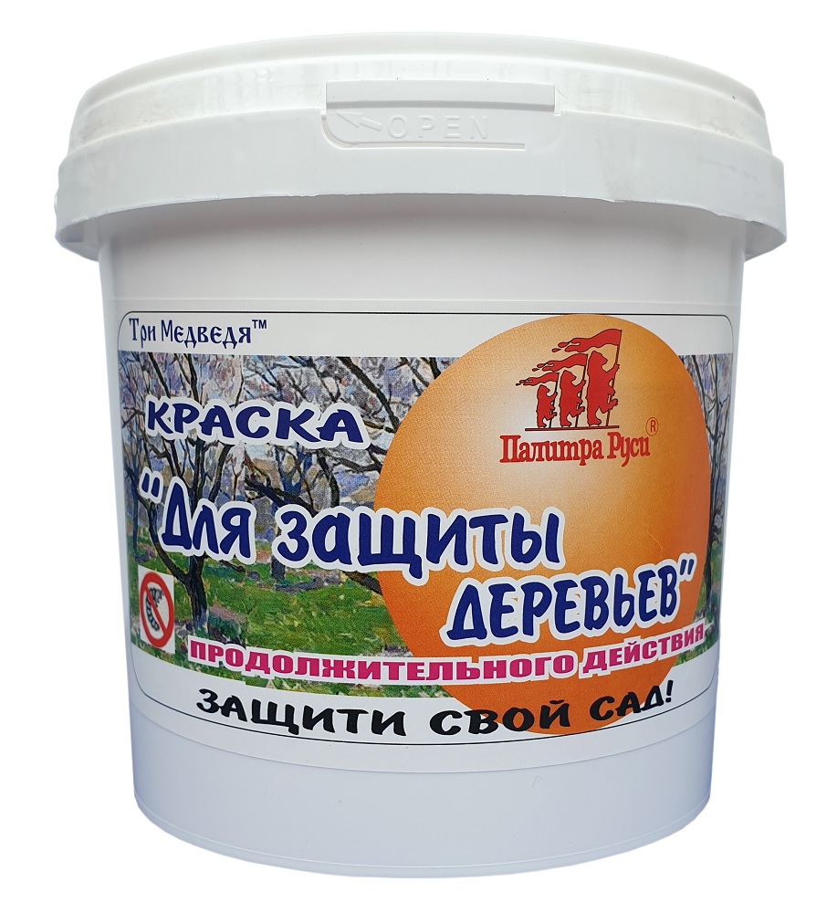 Купить Водно-дисперсионная краска для защиты деревьев 1 кг